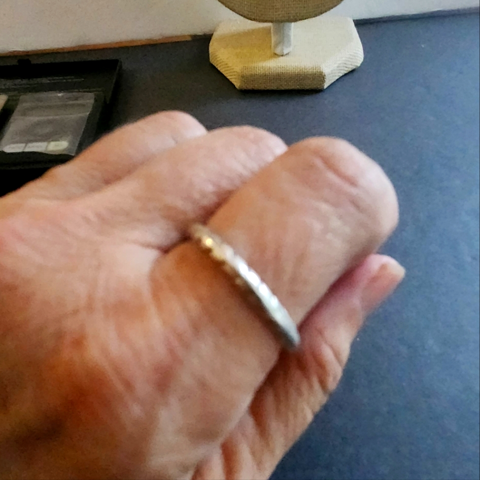 Carolyn Pollack 925 Sterling Ring Sz 75-8 Vintage 38$
